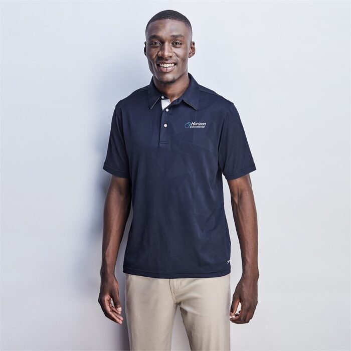 Mens Motif Golf Shirt - Image 1