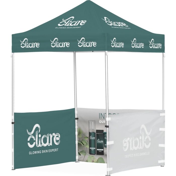 Ovation Sublimated Gazebo 2m X 2m - 3 Half-Wall Skins - Image 1