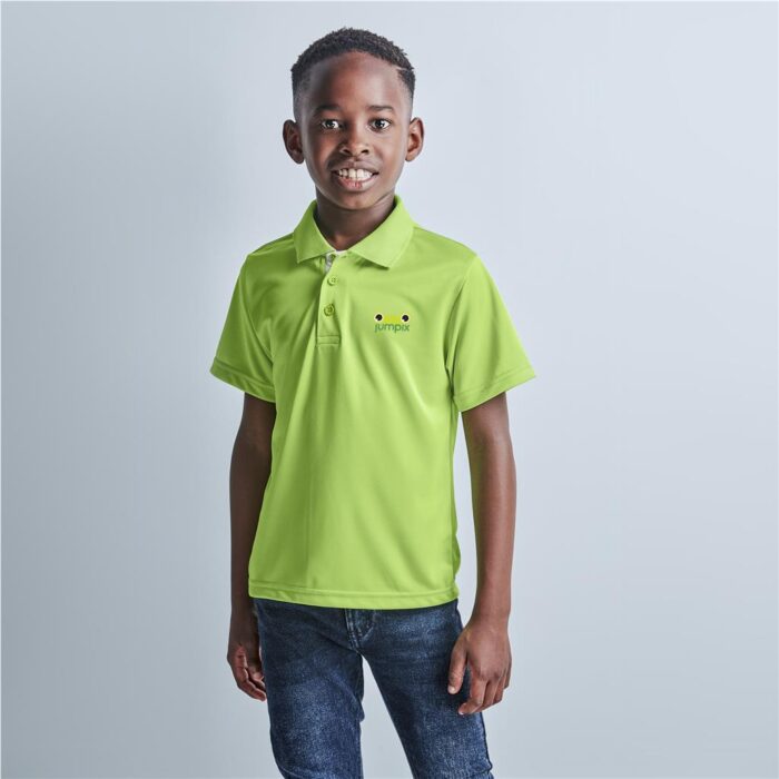 Kids Tournament Golf Shirt - Image 1