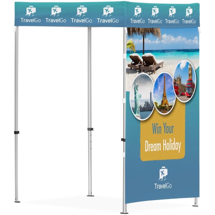 Ovation Sublimated Gazebo 1.5m X 1.5m - 1 Full-Wall Skin - Image 1