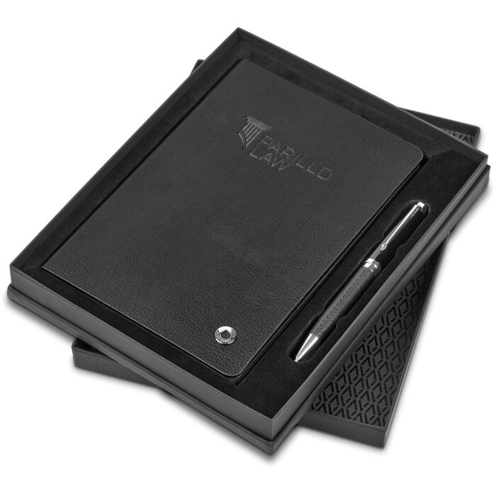 Alex Varga Corinthia Hard Cover Notebook & Pen Set - Image 1