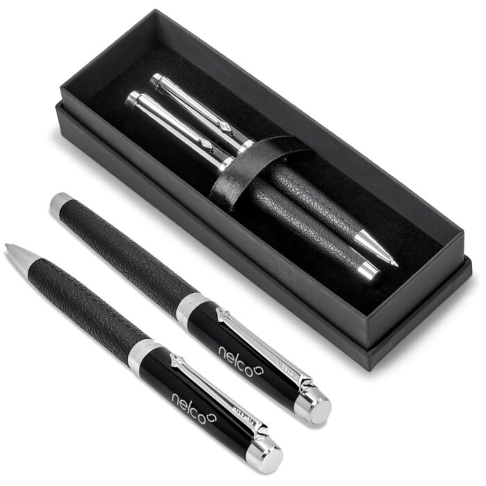 Alex Varga Corinthia Ball Pen & Rollerball Set - Image 1