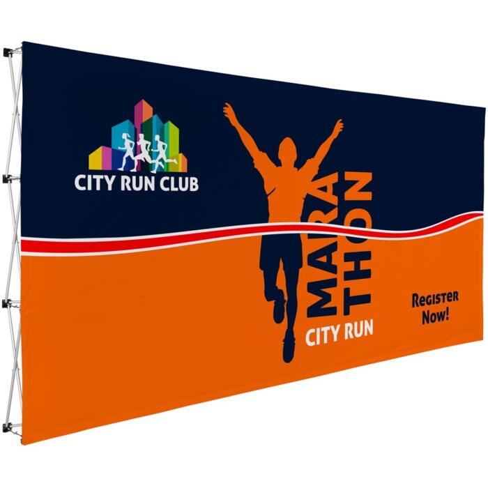 Legend Straight Banner Wall 4.45m x 2.25m - Image 1
