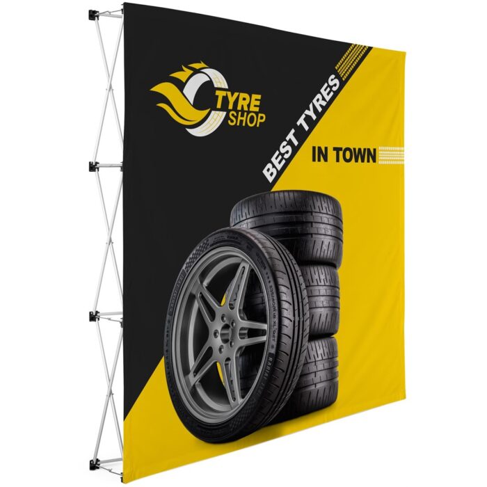 Legend Straight Banner Wall 2.25m x 2.25m - Image 1