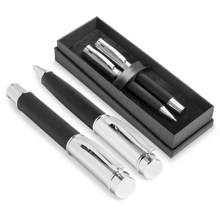 Alex Varga Volans Ball Pen & Rollerball Set - Image 1