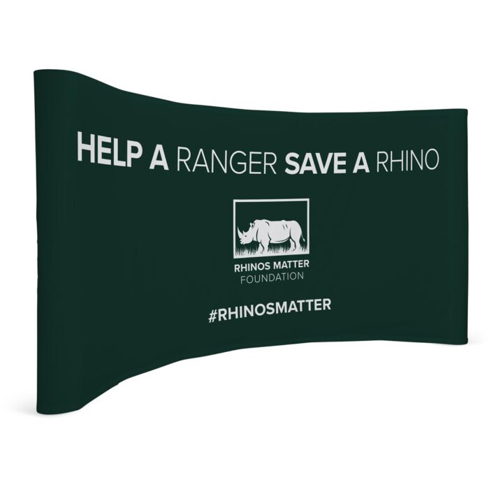 Legend Curved Banner Wall with Wings 4.2m x 2.25m - Image 1