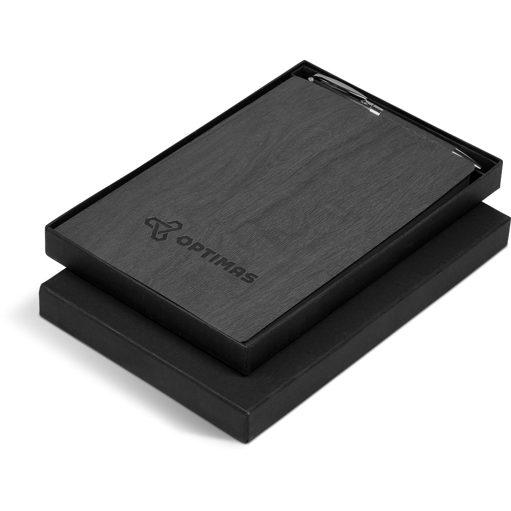 DEFAULT_1024X1024 Oakridge Soft Cover Notebook & Pen Set - Image 1