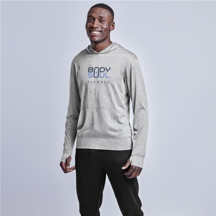 Mens Fitness Lightweight Hooded Sweater - Image 1
