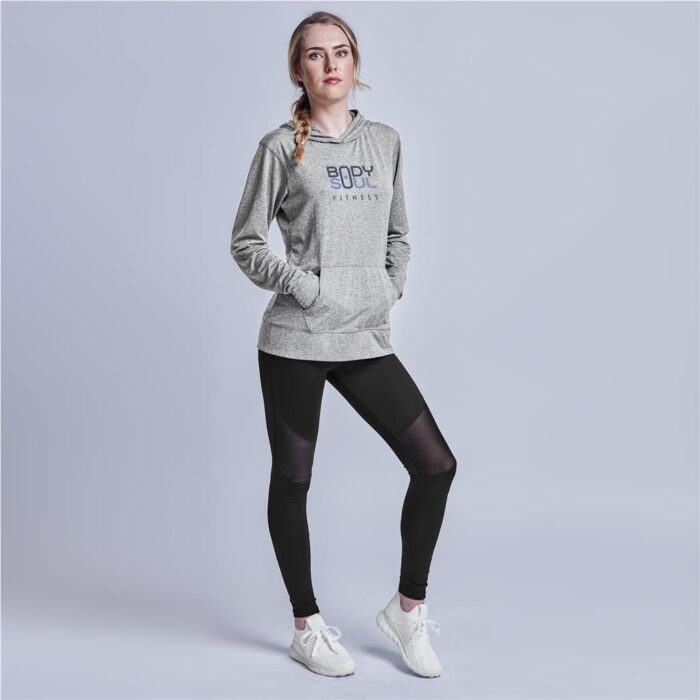 Ladies Fitness Lightweight Hooded Sweater - Image 1