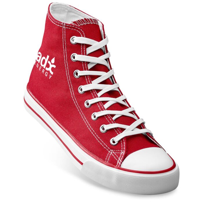 Unisex Retro High Top Canvas Sneaker - Image 1