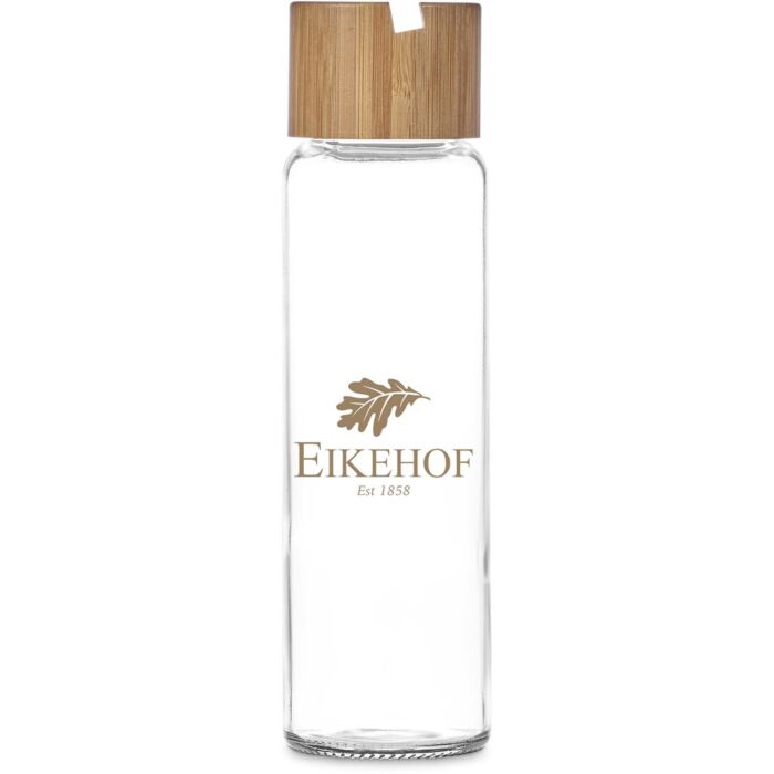 Okiyo Kenko Phone Stand Glass Water Bottle – 700ml - Image 1