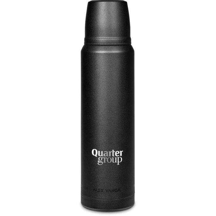 Alex Varga Valhalla Stainless Steel Vacuum Flask – 1 Litre - Image 1