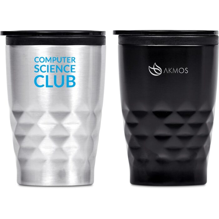 Vega Stainless Steel & Plastic Double-Wall Tumbler – 350ml - Image 1