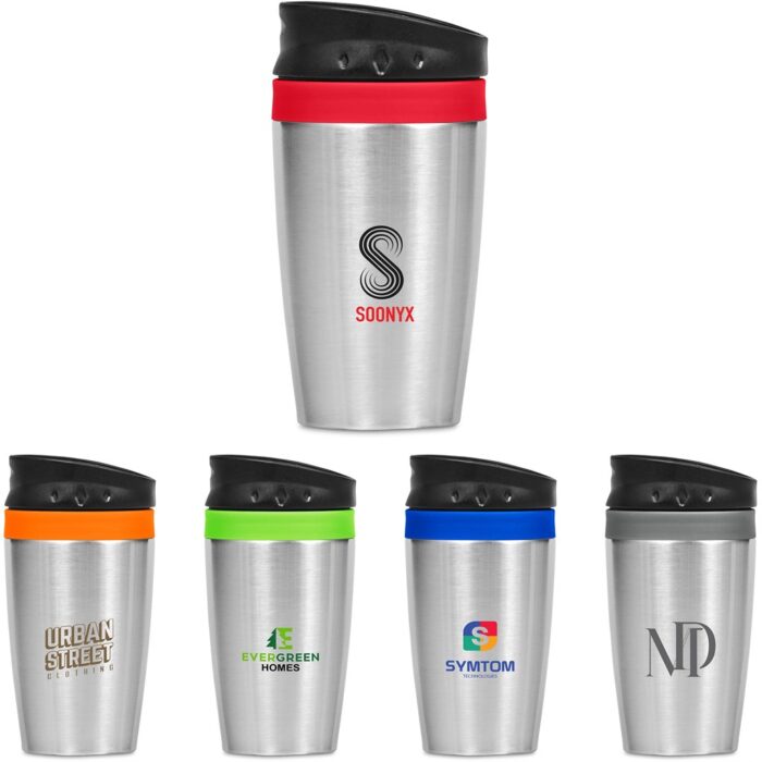 Altitude Vienna Stainless Steel & Plastic Double-Wall Tumbler - 300ml - Image 1