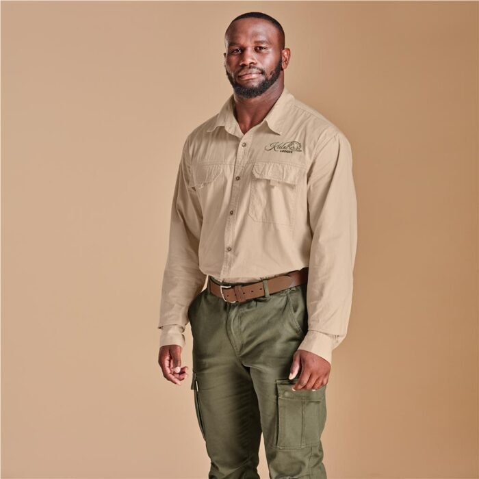 Mens Long Sleeve Mawenzi Twill Shirt - Image 1