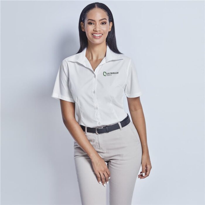 Ladies Short Sleeve Sheffield Stretch Shirt - Image 1