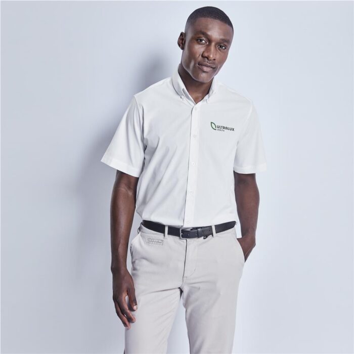 Mens Short Sleeve Sheffield Stretch Shirt - Image 1