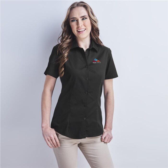 Ladies Short Sleeve Milano Shirt - Image 1