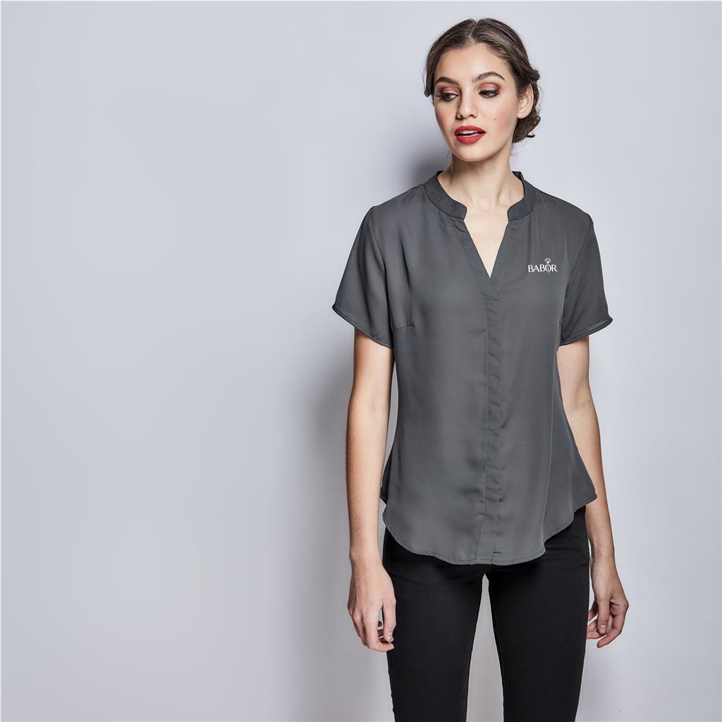 DEFAULT_1024X1024 Ladies Short Sleeve Ava Blouse - Image 1