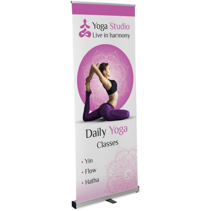 Champion Fabric Pull Up Banner - Image 1