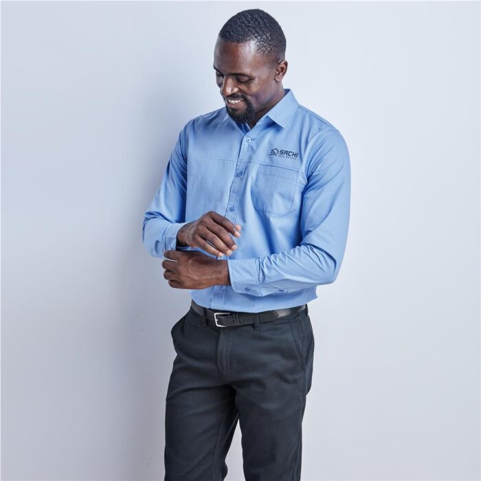 Mens Long Sleeve Empire Shirt - Image 1