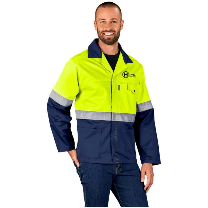 Traffic Premium Two-Tone Hi-Viz Reflective Jacket - Image 1