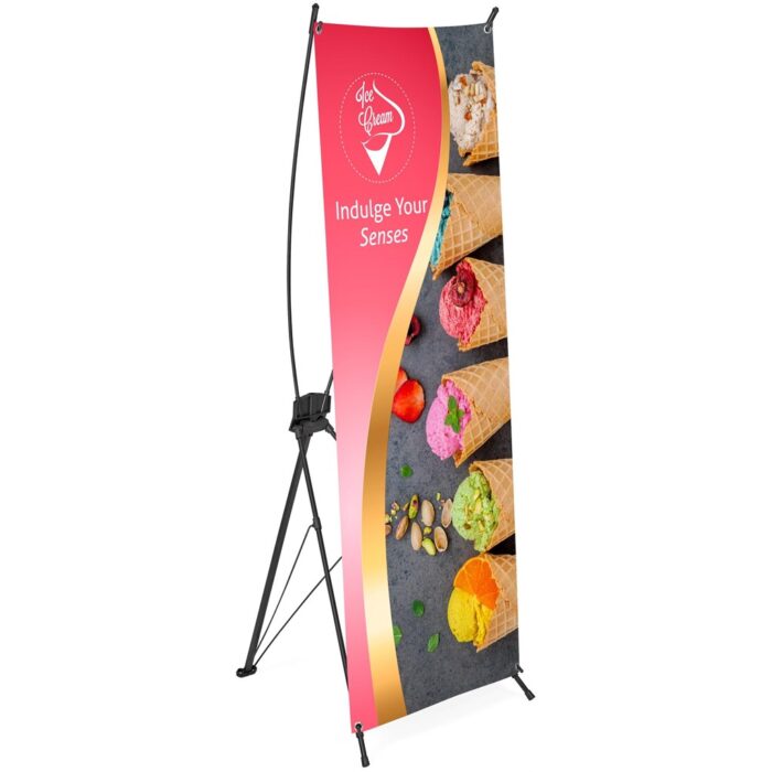 Champion Layflat PVC X-Banner 60cm x 160cm - Image 1