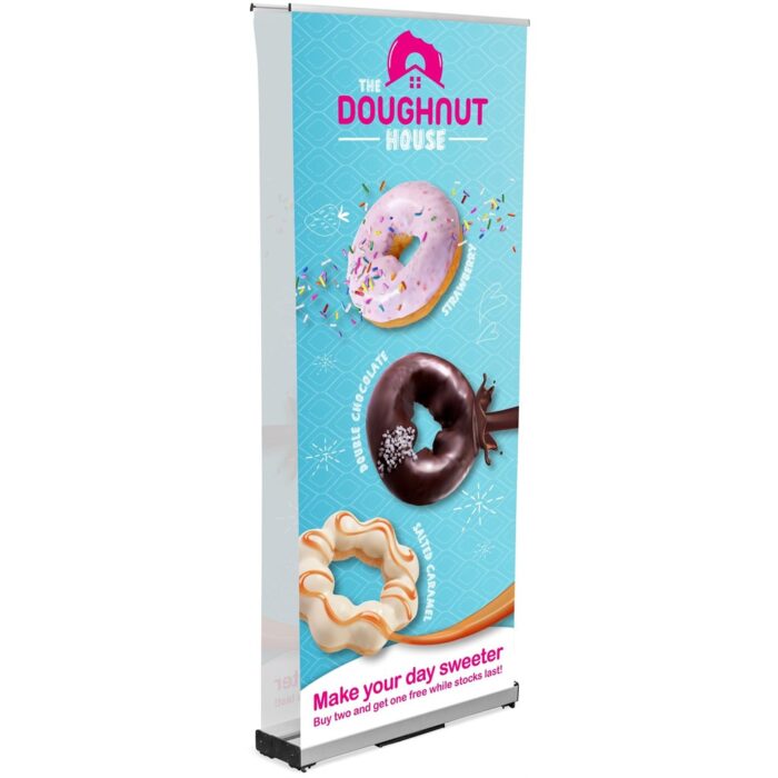 Champion Layflat Pull Up Banner D/Sided incl Kit - Image 1