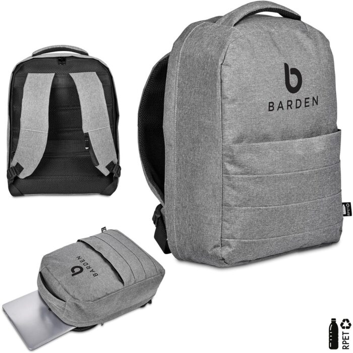 Swiss Cougar Tallinn Anti-Theft Recycled PET Laptop Backpack - Image 1