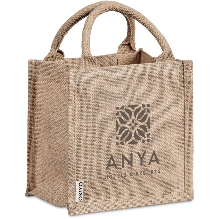 Okiyo Miyag Mini Jute Gift Bag - Image 1