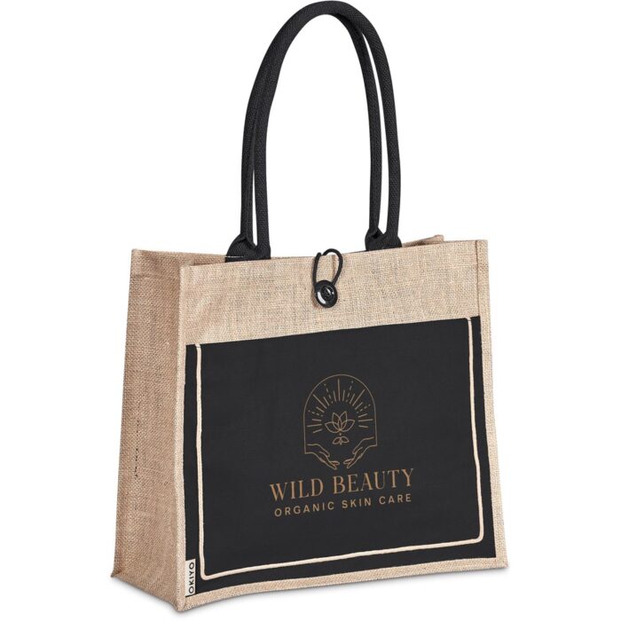 Okiyo Umi Jute & Cotton Tote - Image 1