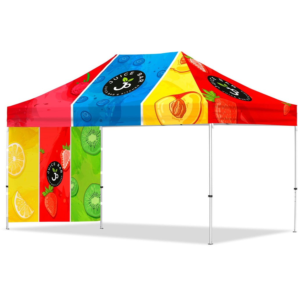 DEFAULT_1024X1024 Coated Steel Sublimated Gazebo 4.5m x 3m - 1 Short Full-Wall Skin - Image 1