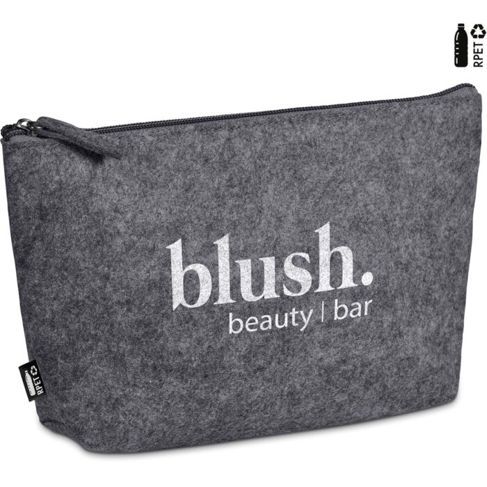 Okiyo Kesho Recycled PET Felt Mini Cosmetic Bag - Image 1
