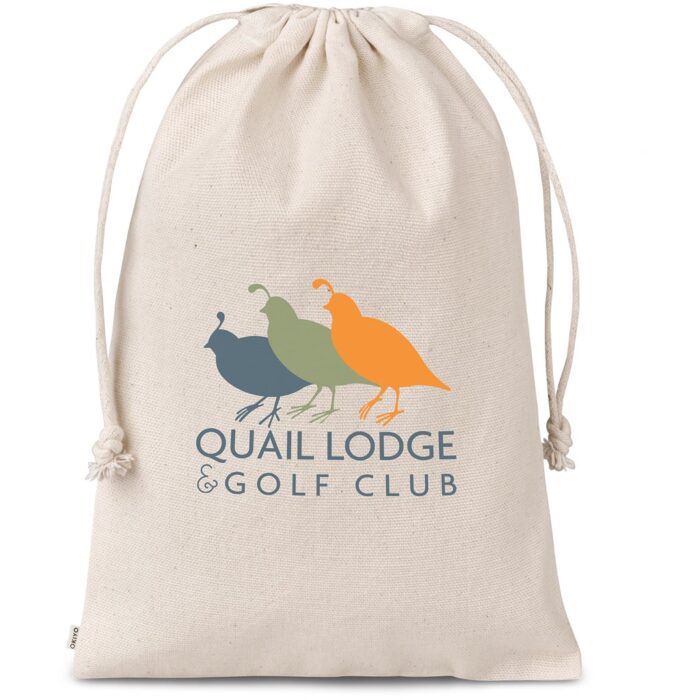 Okiyo Chikara Maxi Cotton Drawstring Pouch - Image 1