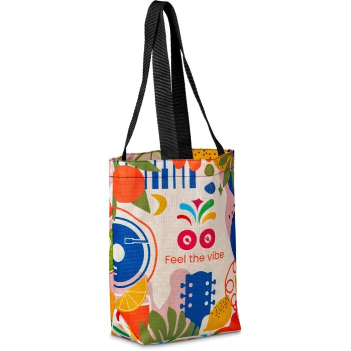 Hoppla Bayside Recycled PET Stitch-Bond Shopper - Image 1