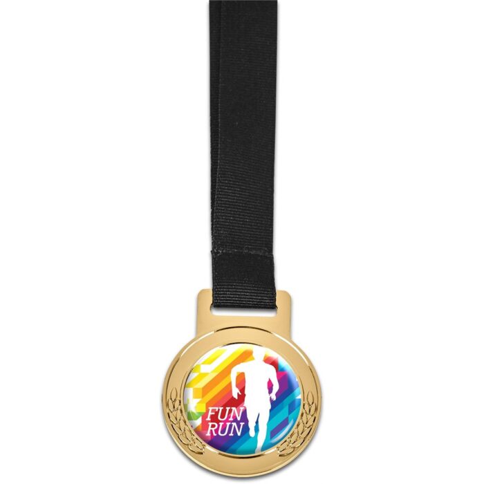 Altitude Achiever Medal With Black Petersham Lanyard - Image 1