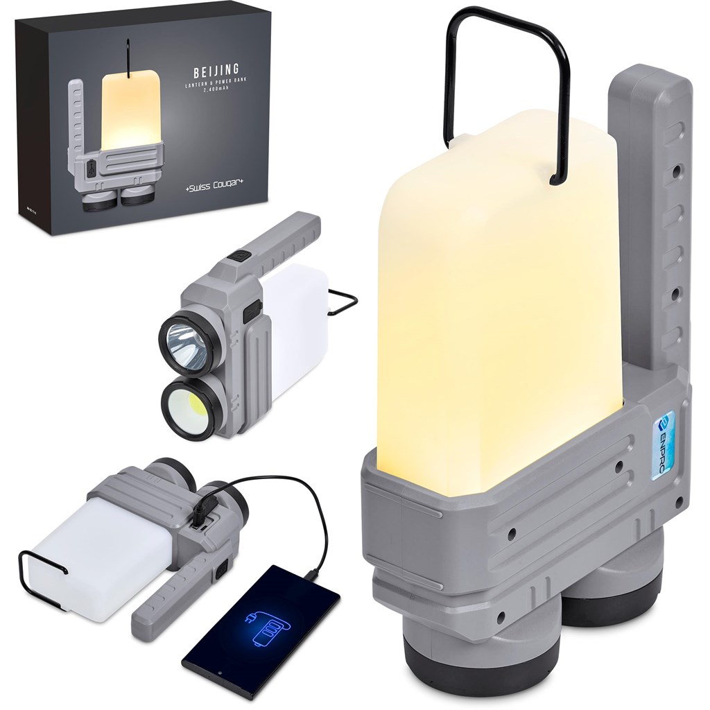 DEFAULT_1024X1024 Swiss Cougar Beijing Lantern & Power Bank - 2,400mAh - Image 1
