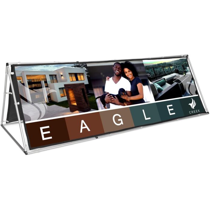 Fade Resistant A-Frame with Fabric Print 3m x 1m - Image 1