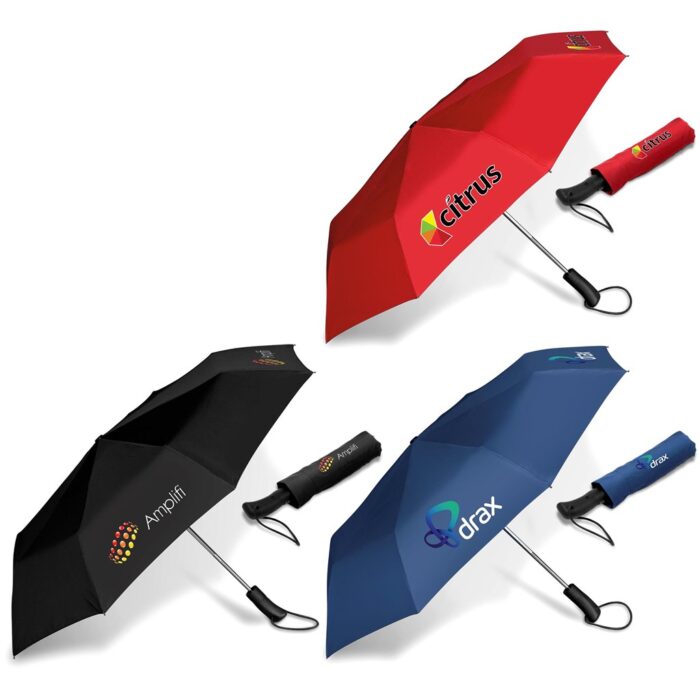 Whimsical Auto-Open Compact Umbrella - Image 1