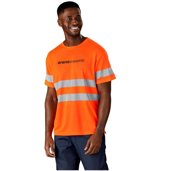 Construction Hi-Viz Reflective T-Shirt - Image 1