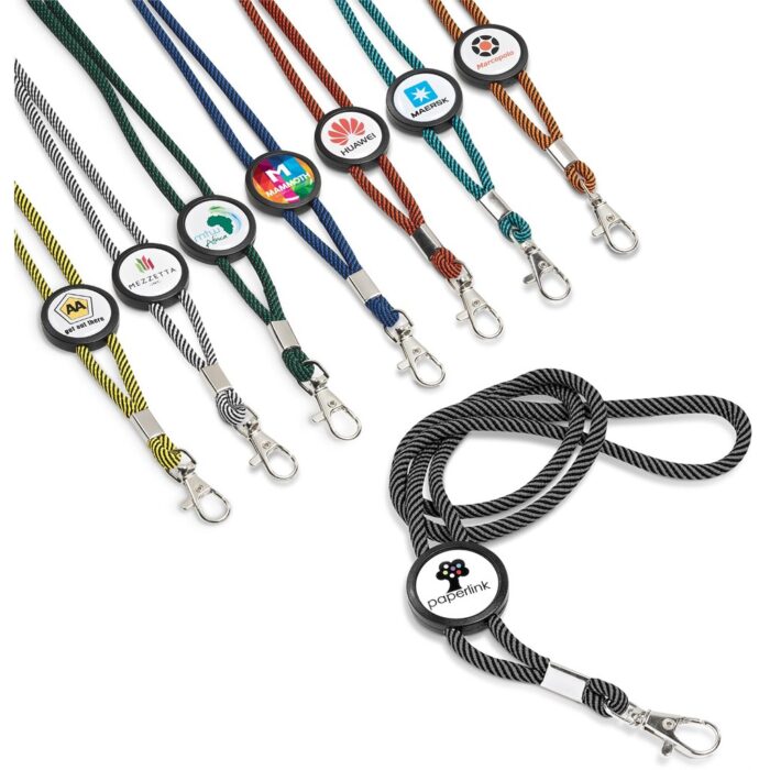 Altitude Candystripe Dome Lanyard - Image 1