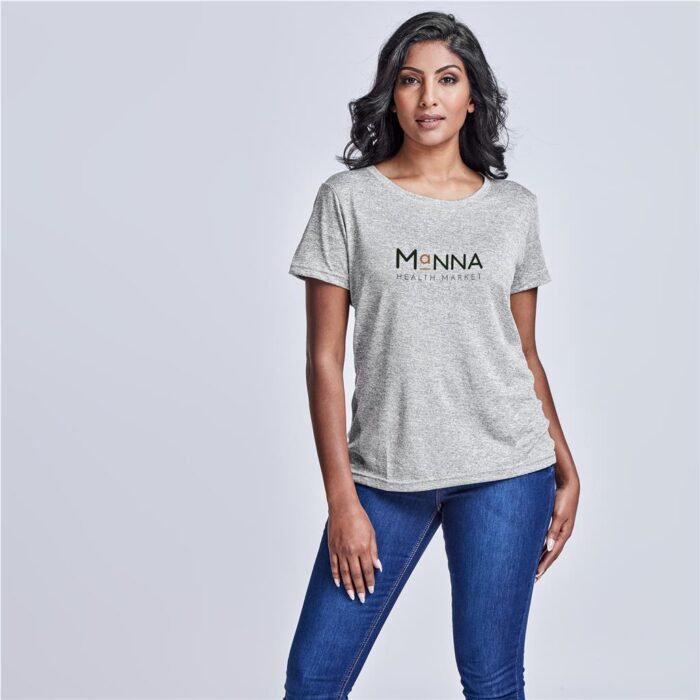 Ladies Oregon Melange T-Shirt - Image 1