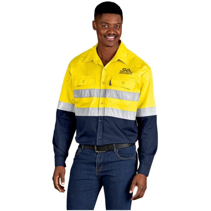 Access Vented Two-Tone Reflective Work Shirt - Image 1