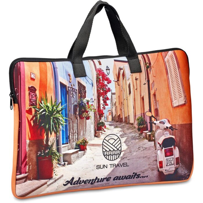 Pre-Production Sample Hoppla Neoprene 15.6-inch Cloud Laptop Sleeve - Image 1