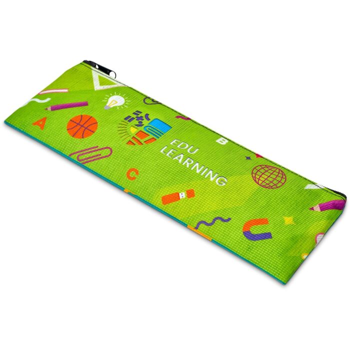Pre-Production Sample Hoppla Parker Recycled PET Stitch-Bond Pencil Case - Image 1