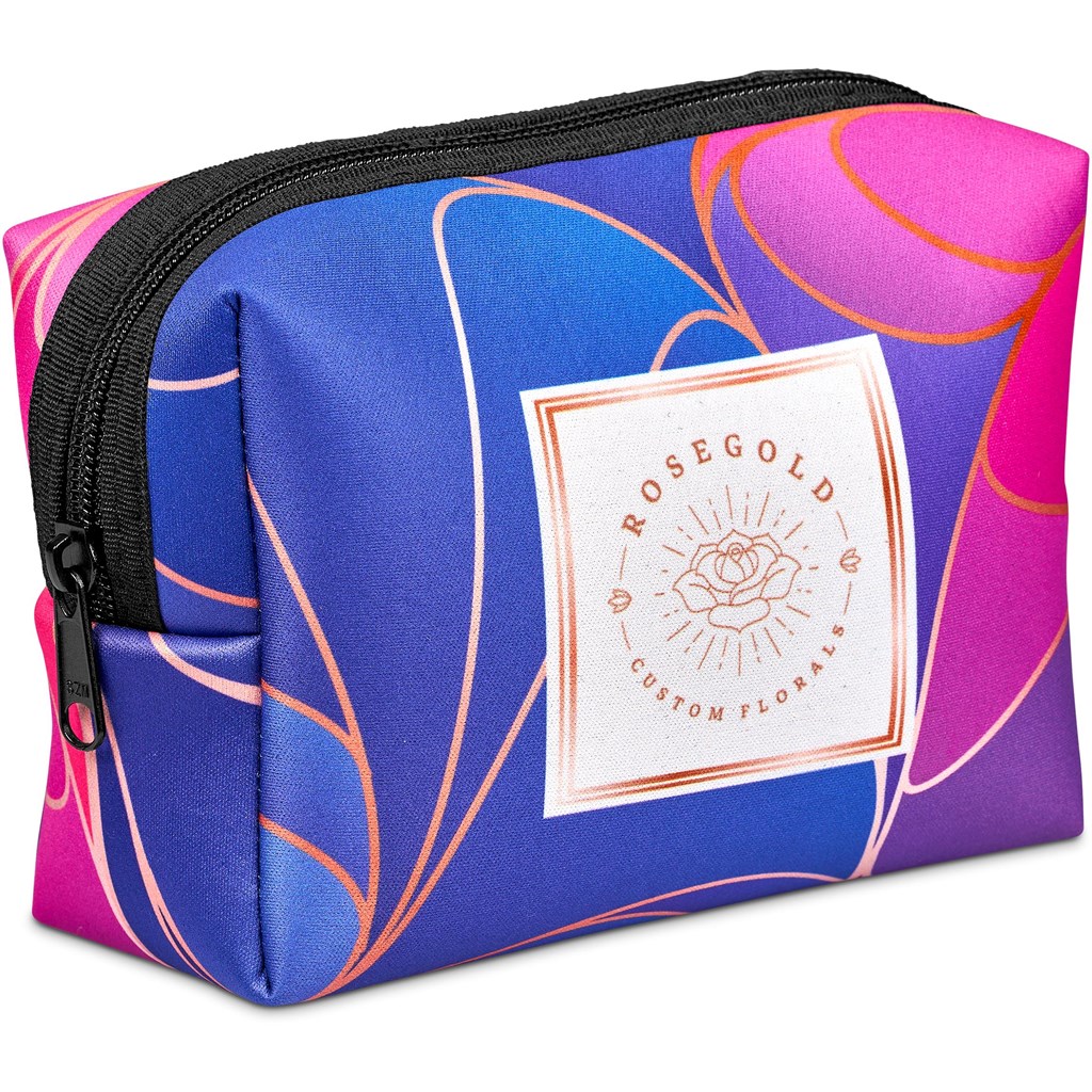 DEFAULT_1024X1024 Pre-Printed Sample Hoppla Emma Neoprene Cosmetic Bag - Image 1