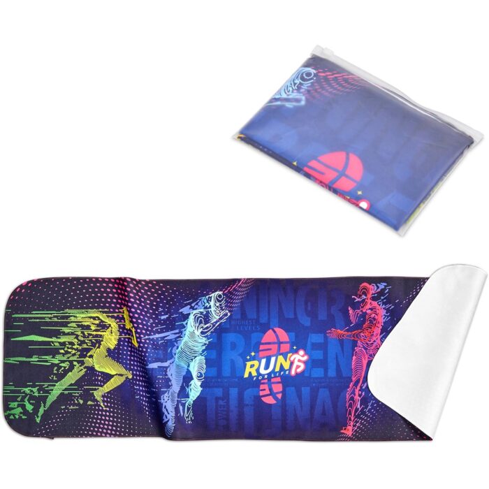 Pre-Printed Sample Hoppla Relay Sports Towel - Single Sided - Image 1