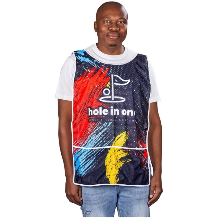 Pre-Printed Sample Hoppla League Caddy Bib - Image 1