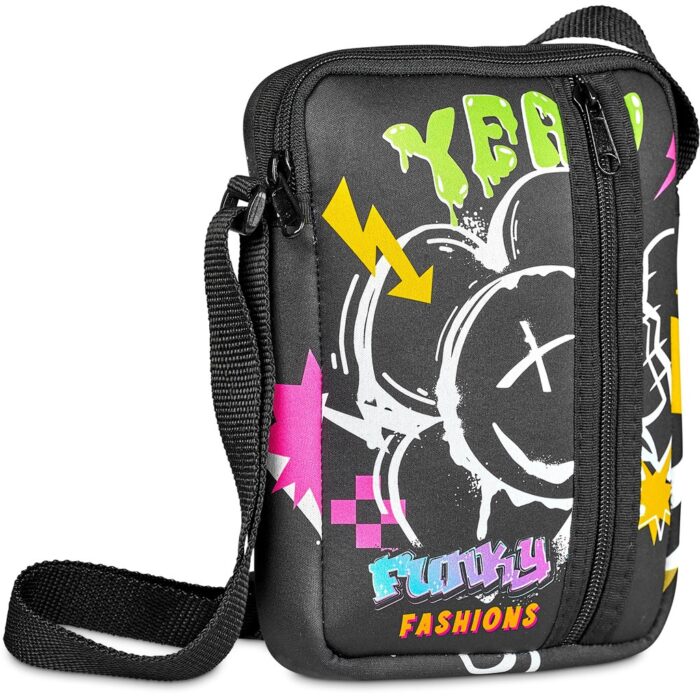 Pre-Printed Sample Hoppla Satara Neoprene Large Cell Phone Pouch - Image 1