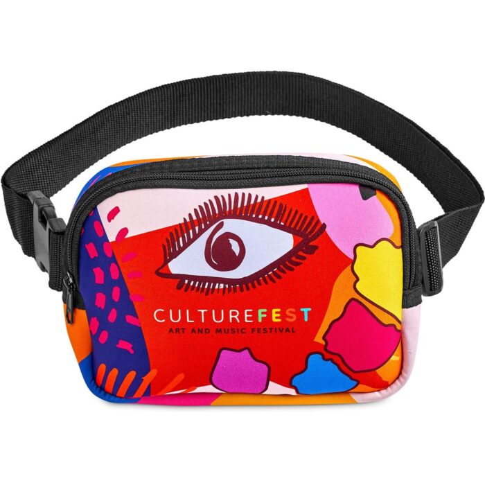 Pre-Printed Sample Hoppla Lula Neoprene Waist Bag - Image 1